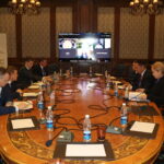 2025-жылдын 19-февралында Евразия экономикалык биримдигине (ЕАЭБ) мүчө мамлекеттердин депозиттерди камсыздандыруу уюмдарынын жетекчилеринин кеңешинин жеке жана сырттан отуруму болуп өттү.